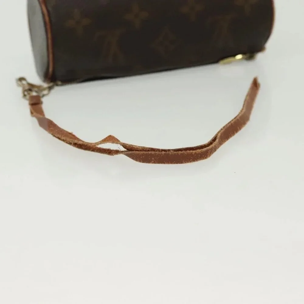 LOUIS VUITTON Monogram Papillon Pouch LV Auth 136696 - Picture 11 of 16